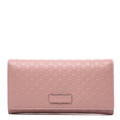 Gucci Soft Microguccissima Continental Wallet Soft Pink 1 of 10
