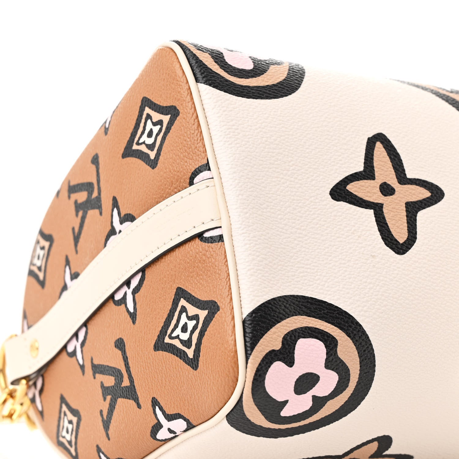 Louis Vuitton Monogram Giant Wild At Heart Speedy Bandouliere 25 Creme 8 of 9