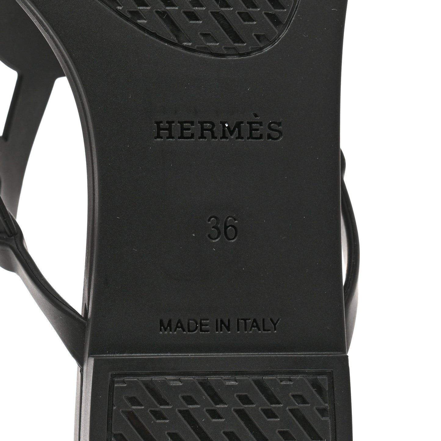 Rubber Womens Egerie Sandals 36 Black