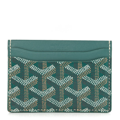 Goyard Goyardine Saint Sulpice Card Holder Green 1 of 7
