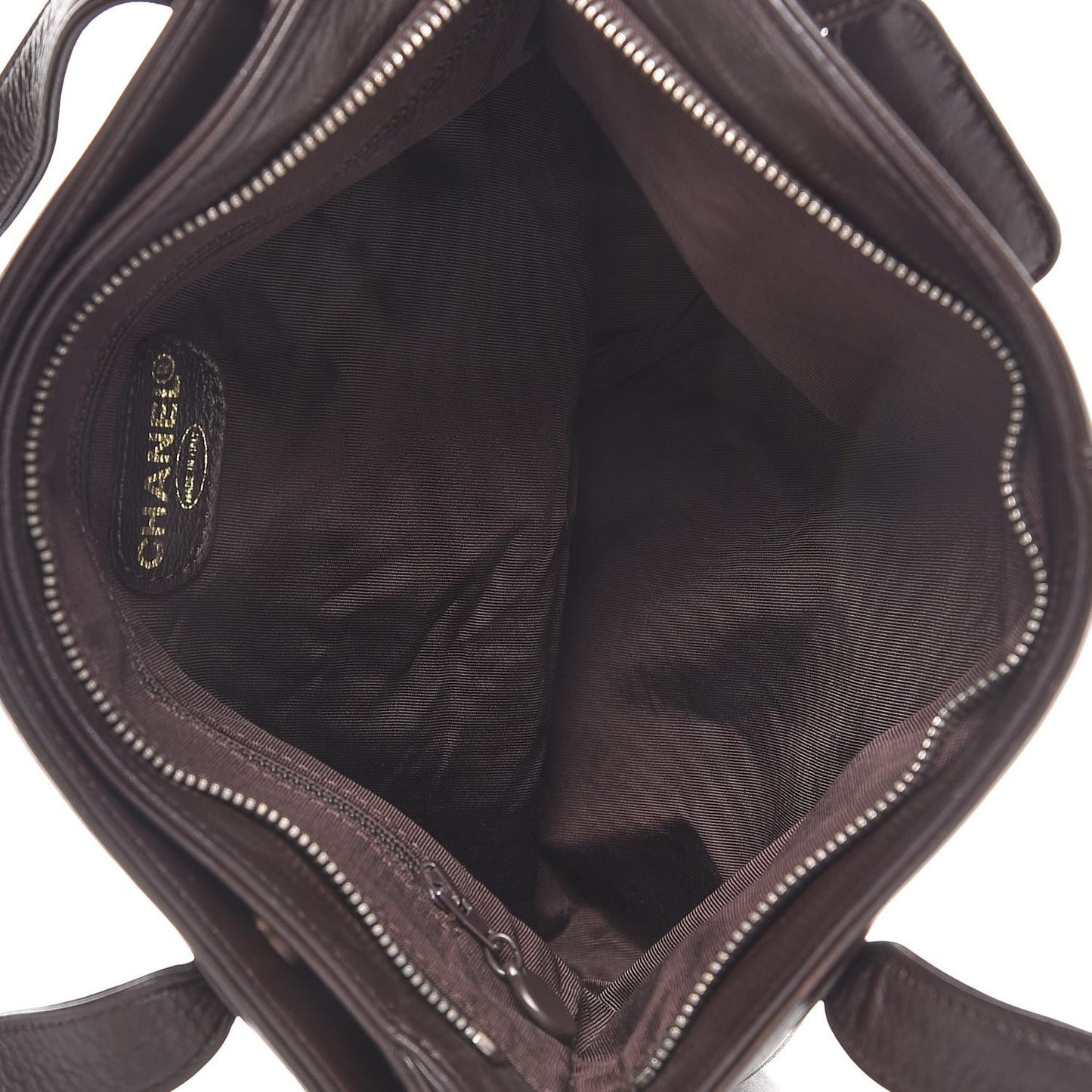 Lambskin CC Tote Brown