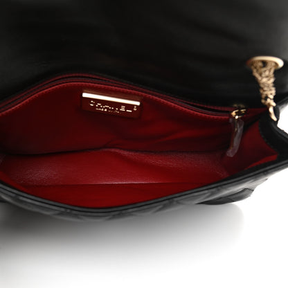 Chanel Lambskin Medium Westminster Pearl Flap Black 5 of 11