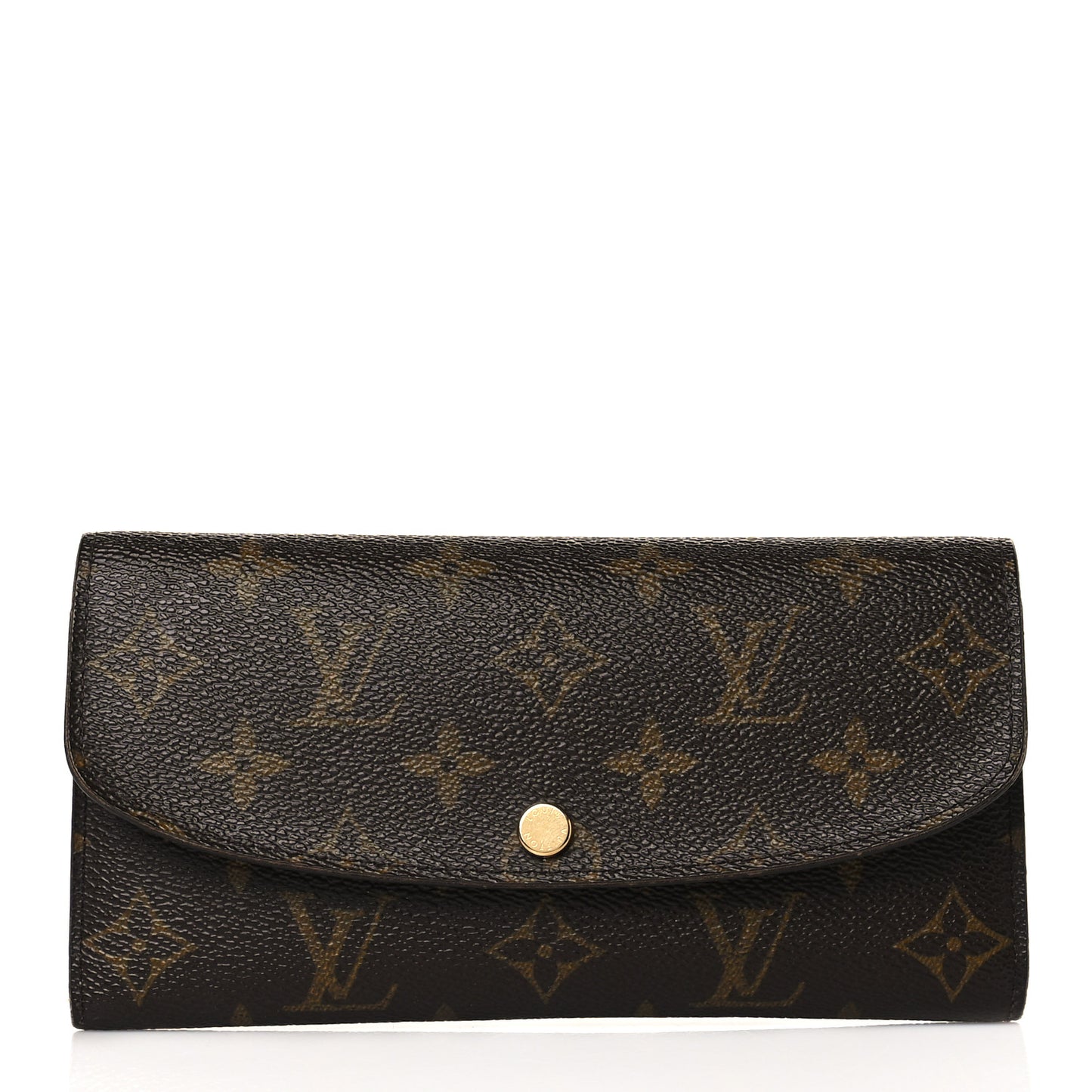 Monogram Emilie Wallet Rose Ballerine