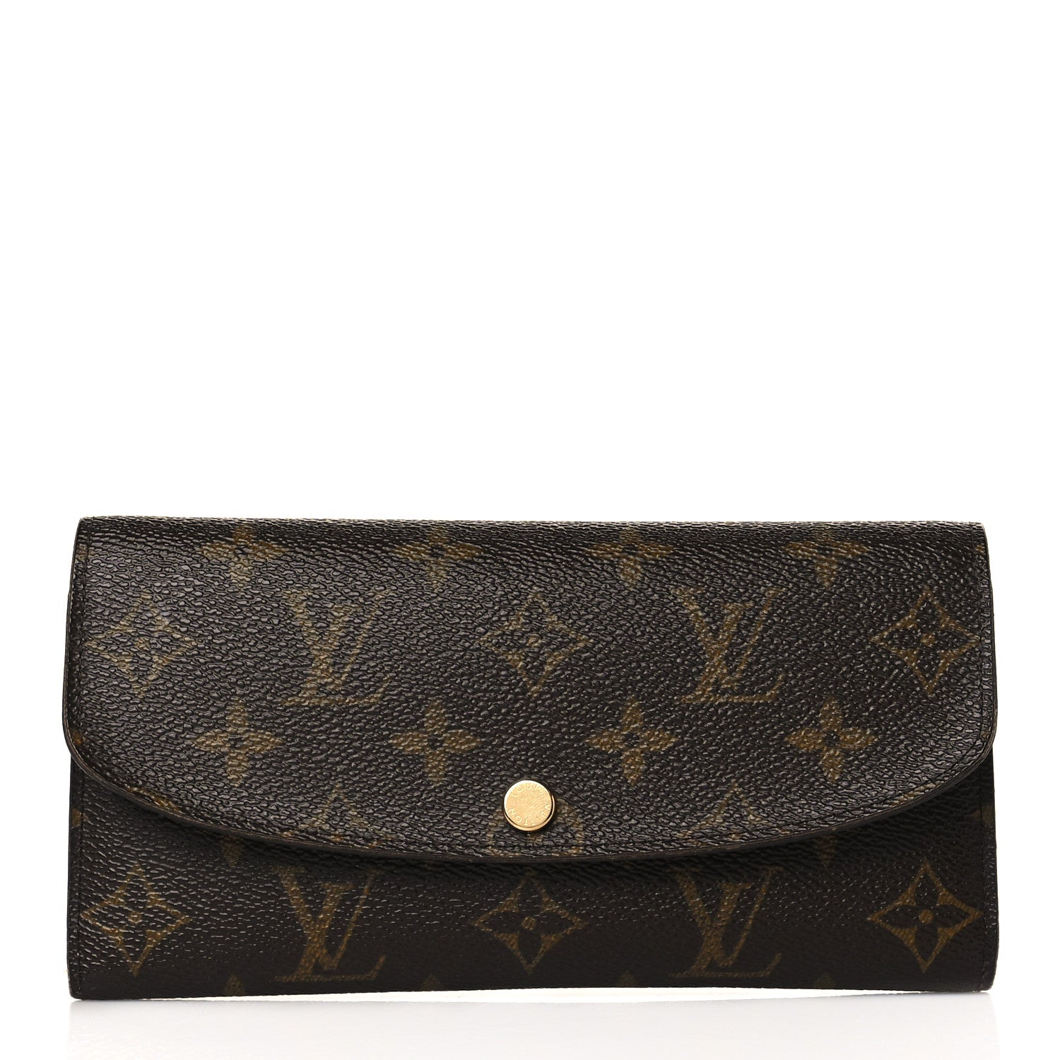 Louis Vuitton Monogram Emilie Wallet Rose Ballerine 1 of 7