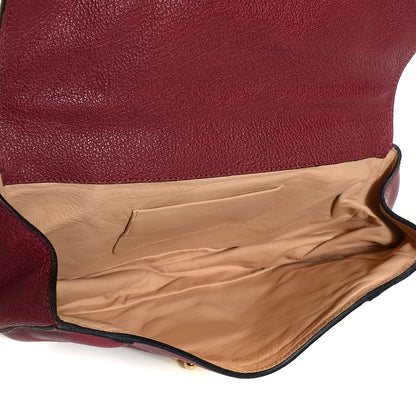 Chloe Calfskin Medium Elsie Shoulder Bag Plum Purple 5 of 8