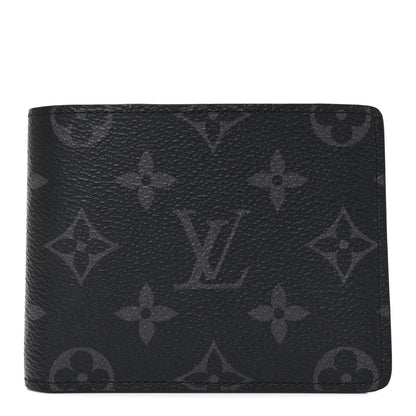 Louis Vuitton Monogram Eclipse Slender Wallet 1 of 7