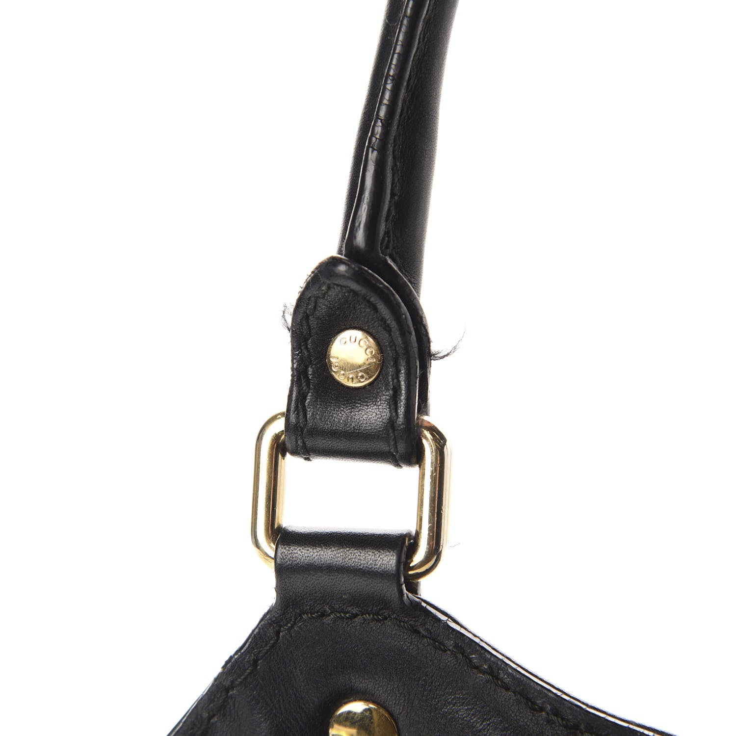 Gucci Guccissima Medium Sukey Tote Black 9 of 14
