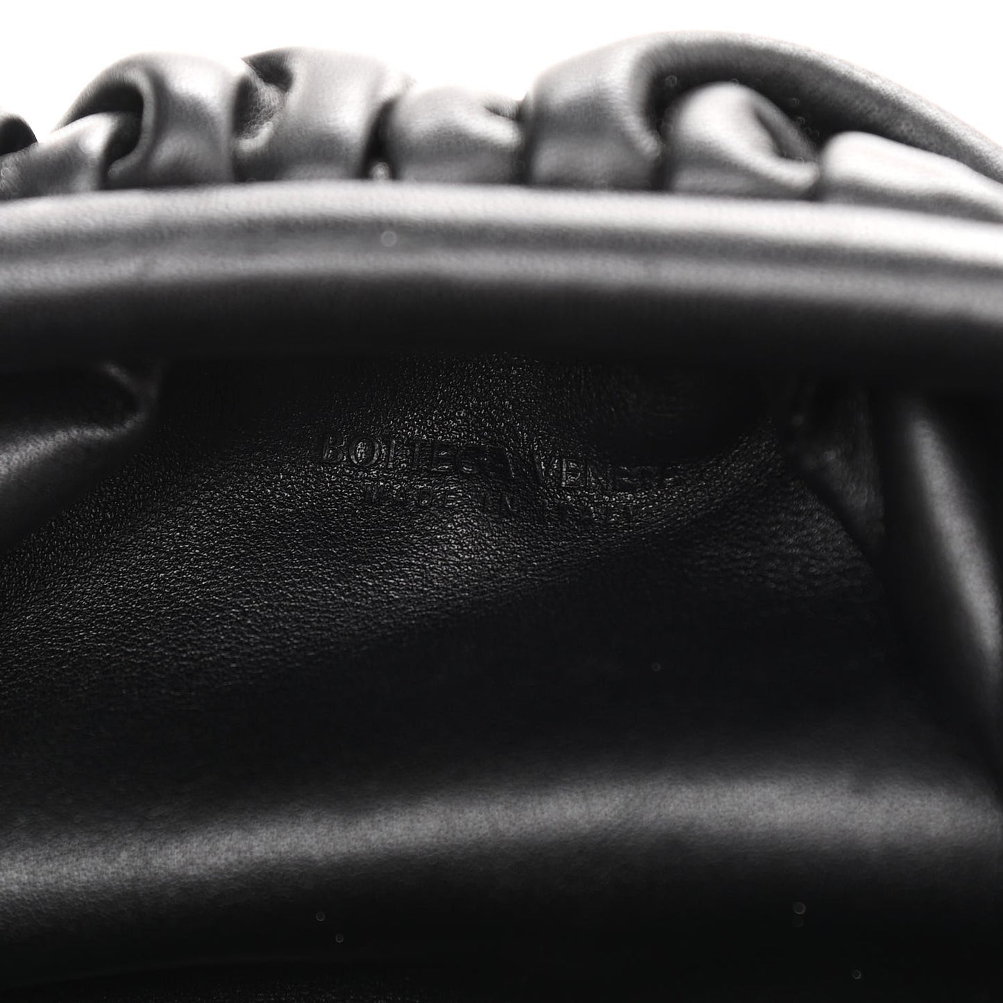 Butter Calfskin The Mini Pouch Black