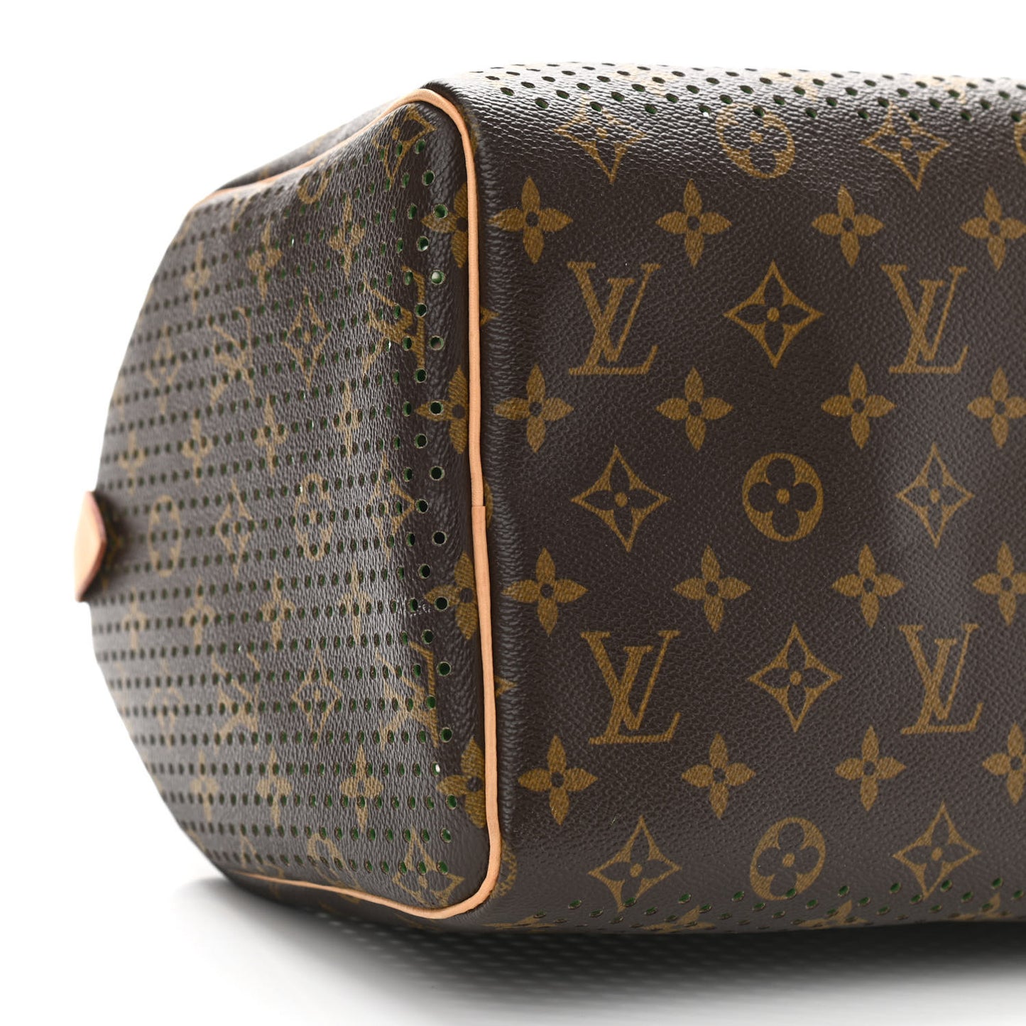 Monogram Perforated Speedy 30 Green
