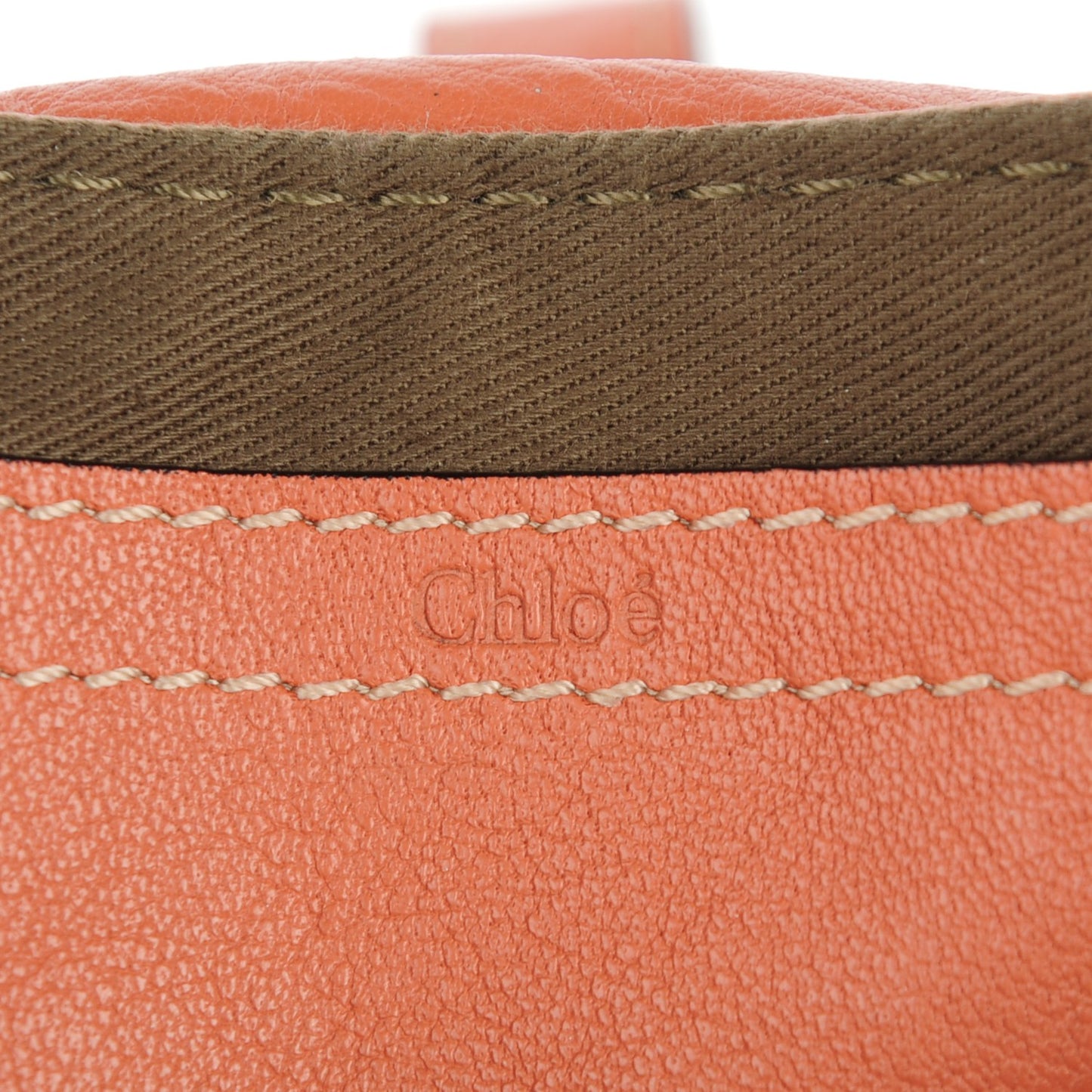 Calfskin Marcie Pochette Crossbody Bag Coral