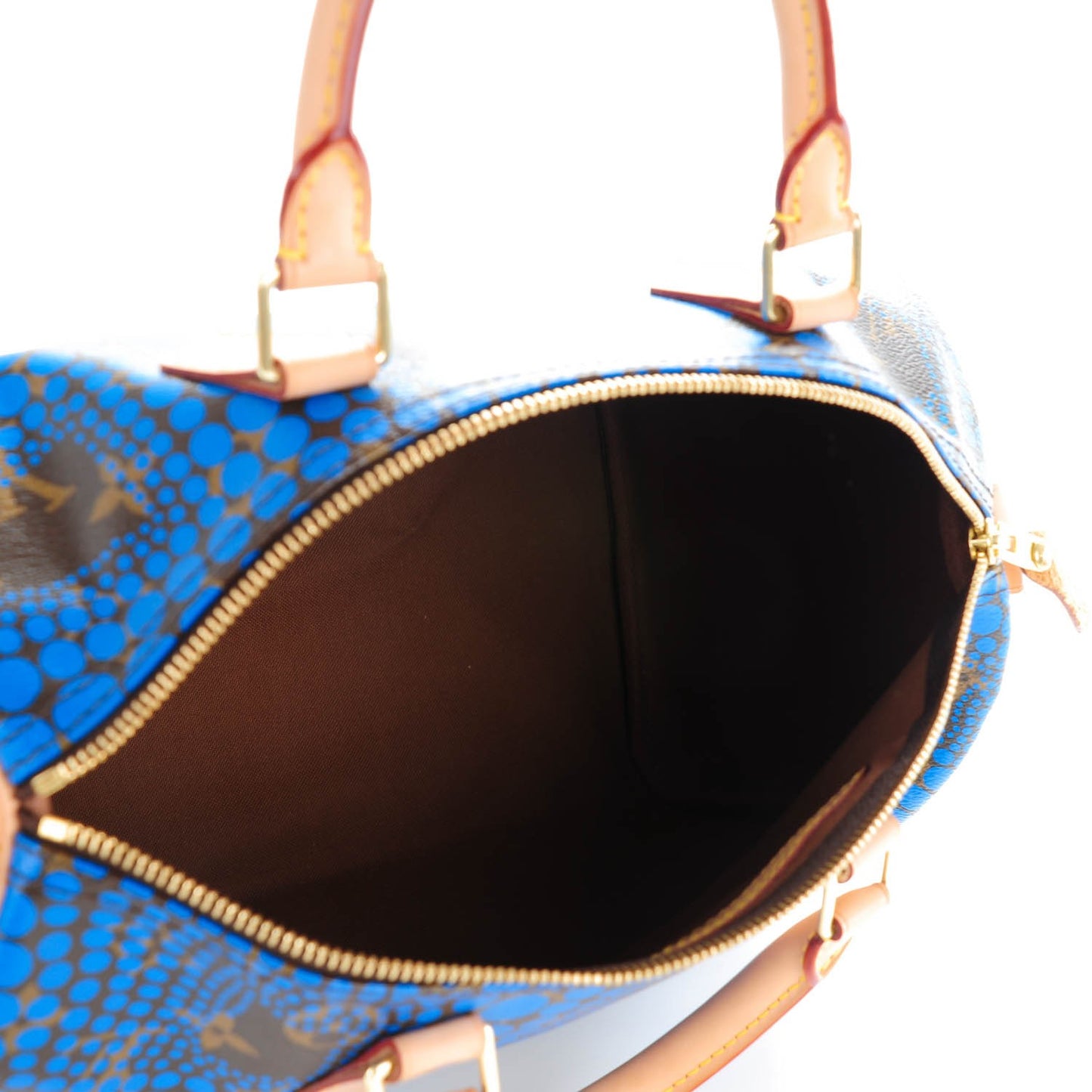 Monogram Kusama Town Speedy 30 Blue