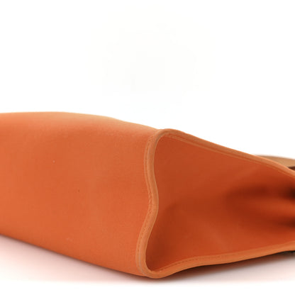 Hermes Vache Hunter Toile Herbag Zip 31 PM Orange 11 of 11