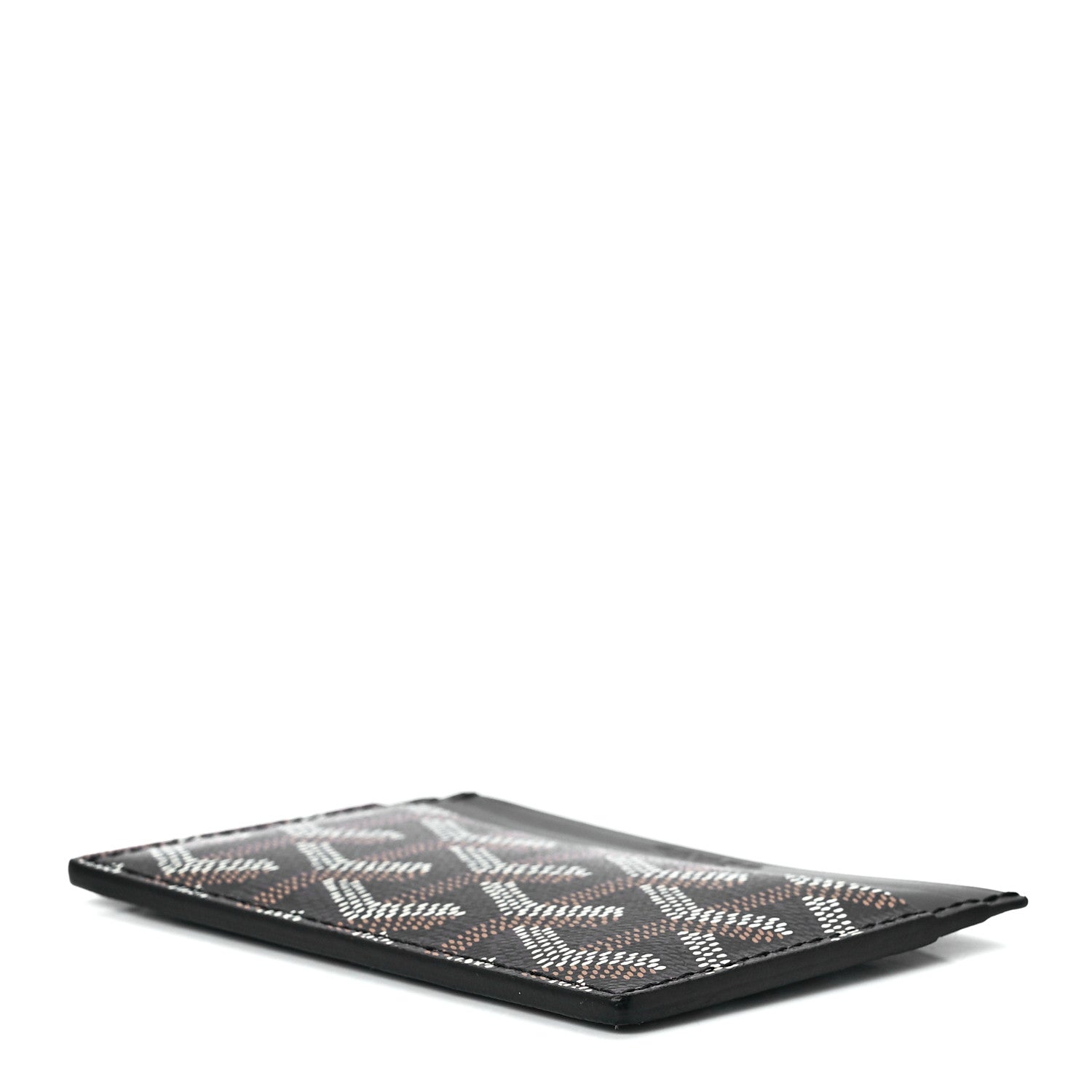 Goyard Goyardine Saint Sulpice Card Holder Black 8 of 11