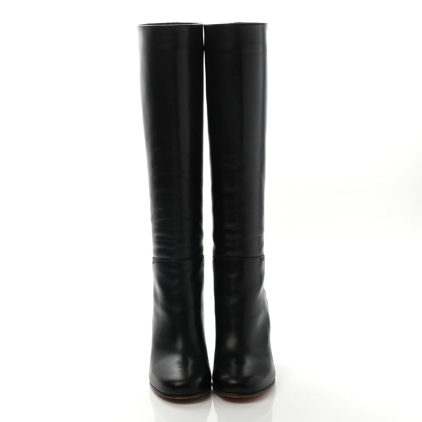 Vitello Lovestud Knee High 85mm Boots 37.5 Black