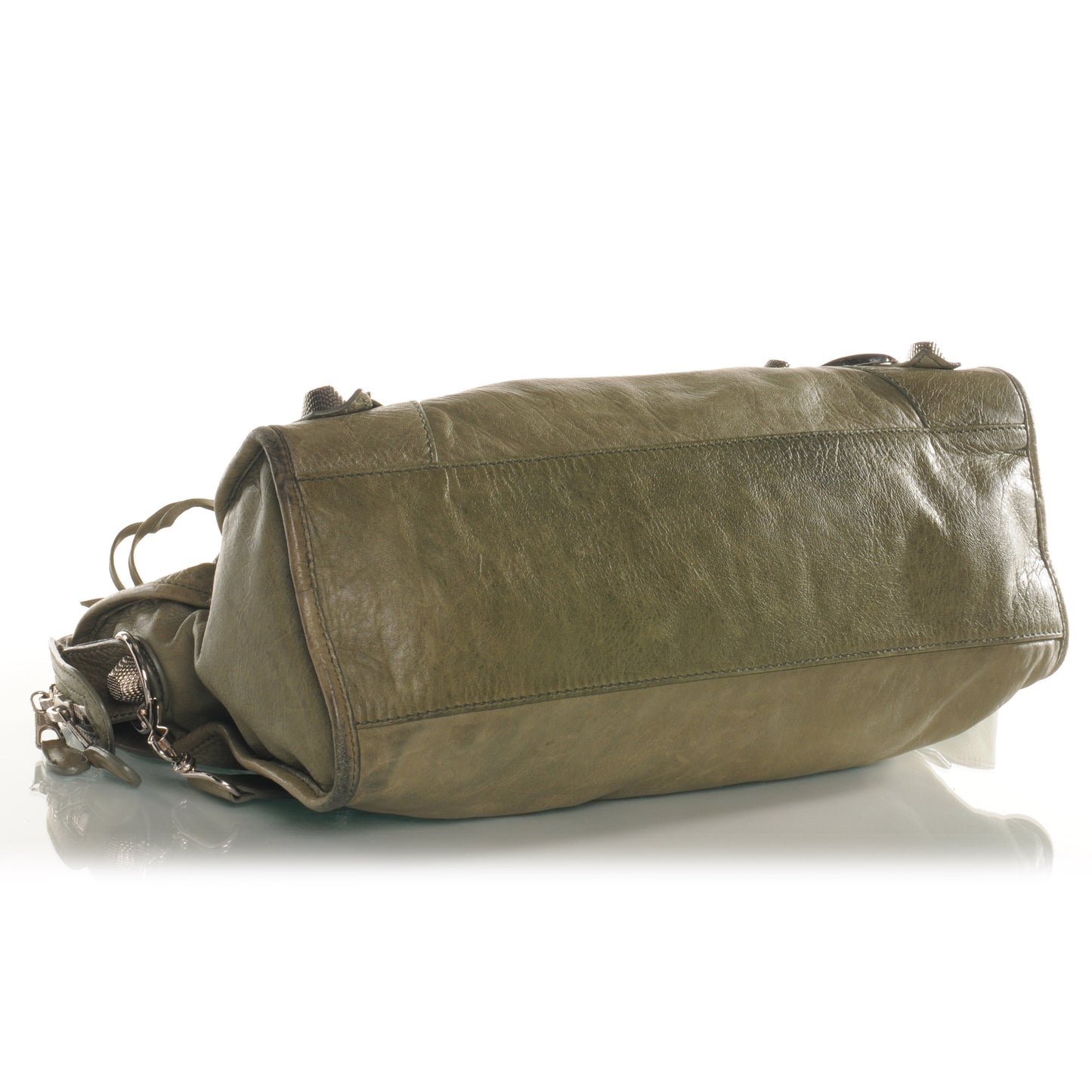 Agneau Giant 21 Silver Hardware City Vert Militaire