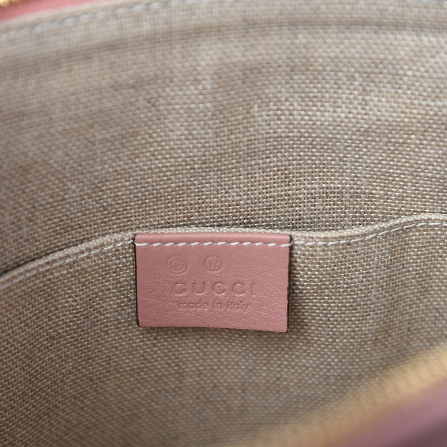 Microguccissima Mini Dome Bag Soft Pink