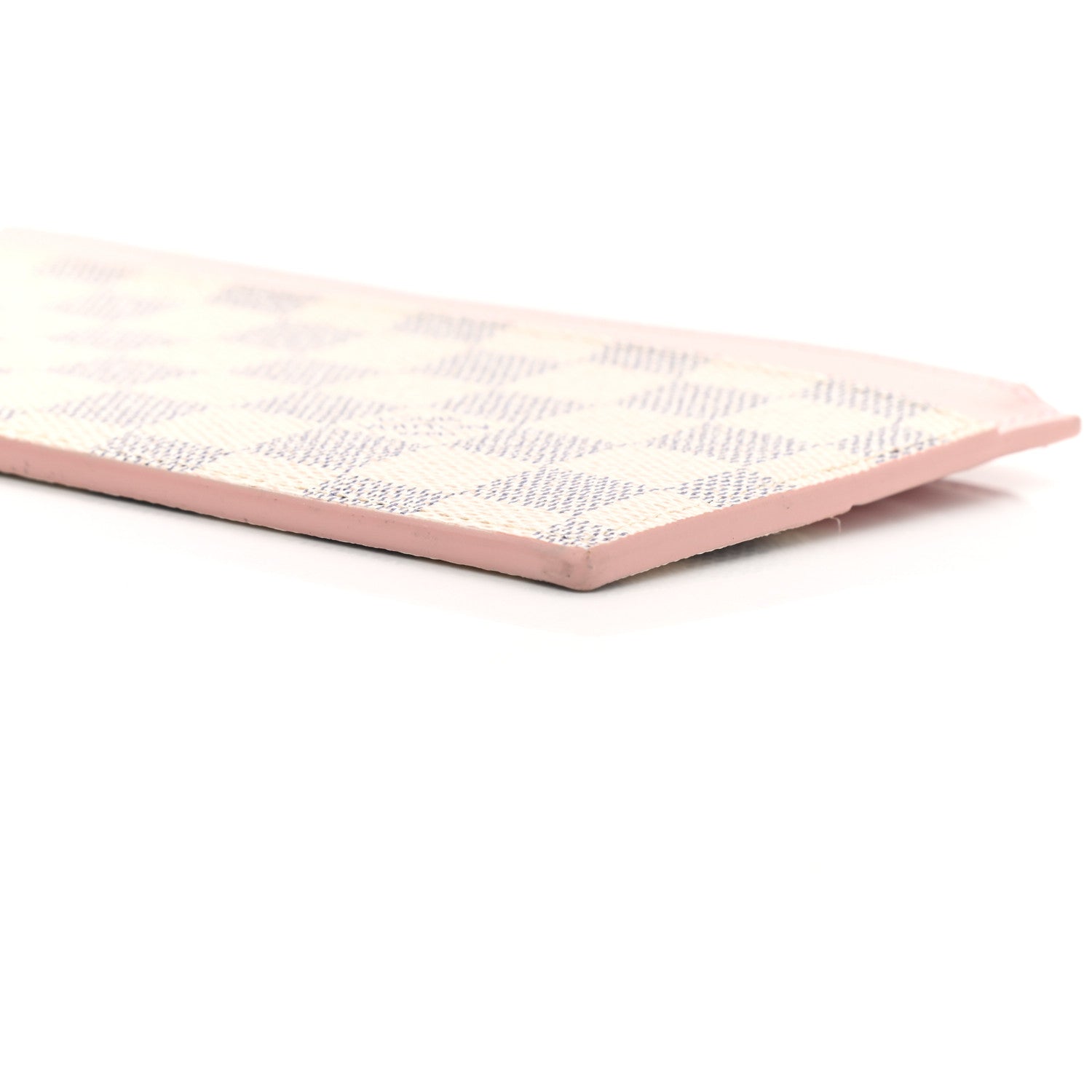 Louis Vuitton Damier Azur Slim Purse Rose Ballerine 8 of 9