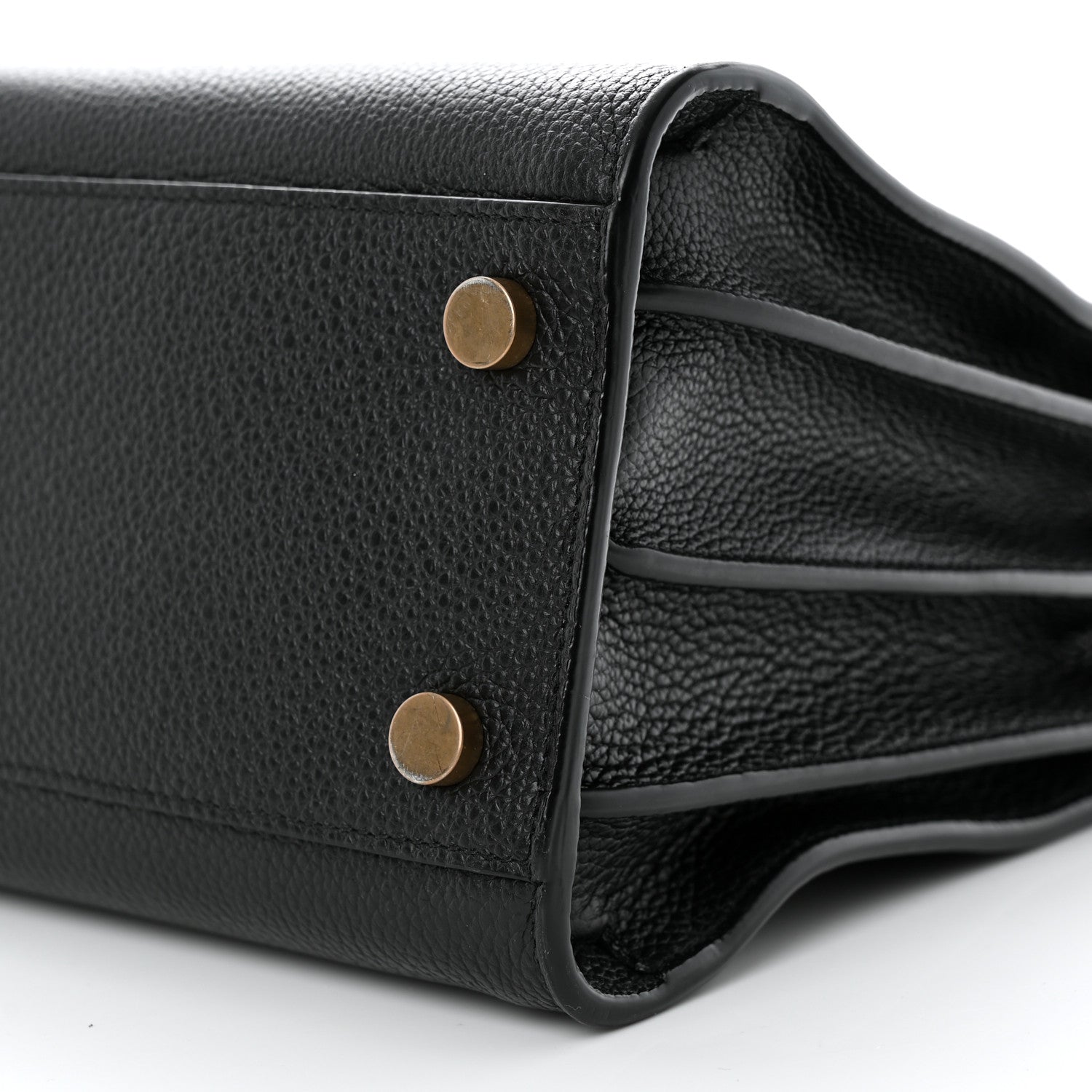 Saint Laurent Grained Calfskin Baby Sac De Jour Souple Black 11 of 12