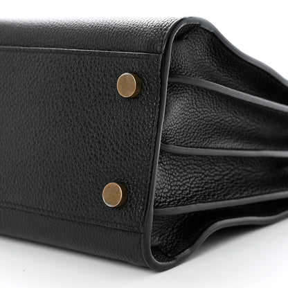 Saint Laurent Grained Calfskin Baby Sac De Jour Souple Black 11 of 12