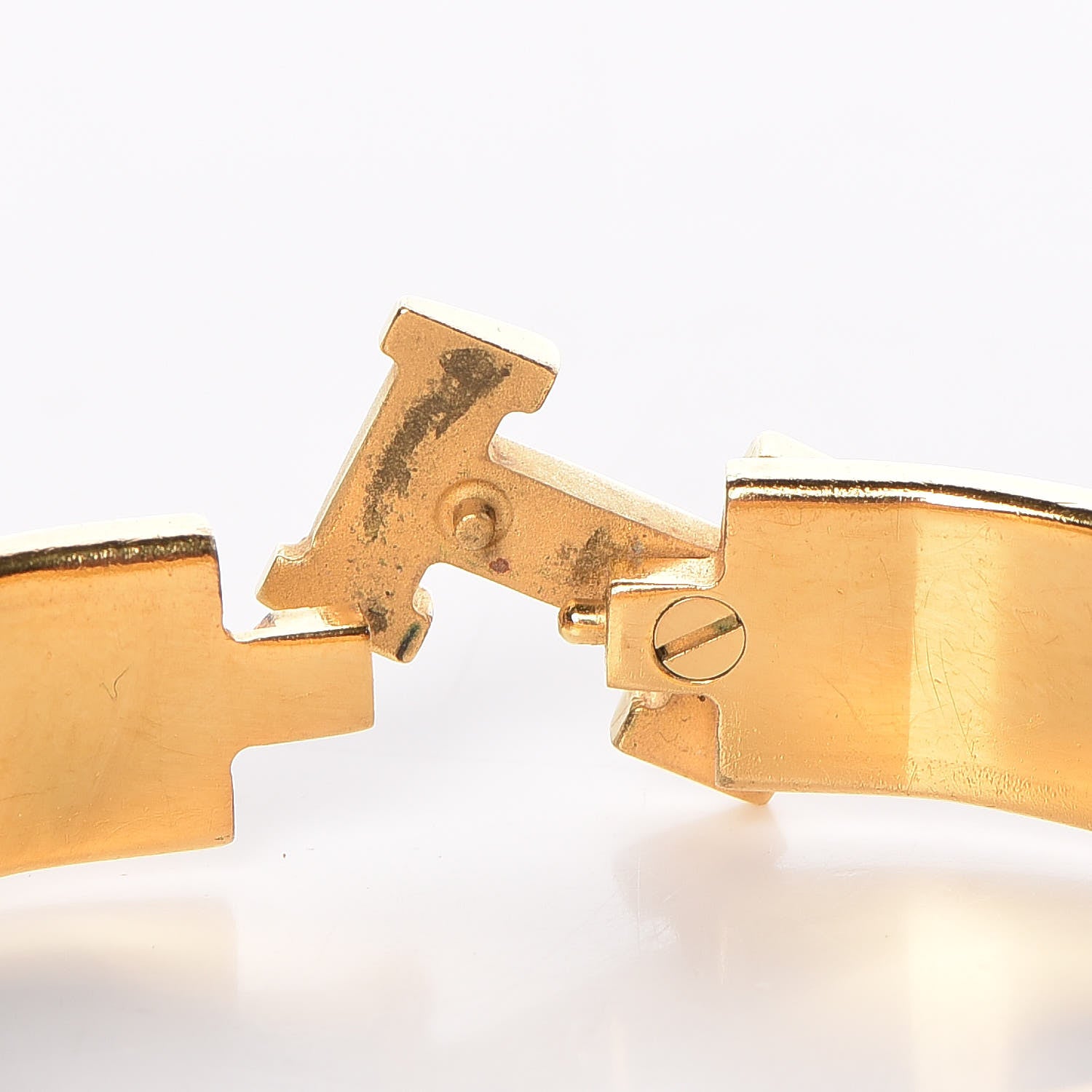 Hermes Enamel Narrow Clic Clac H Bracelet PM Iris 4 of 6