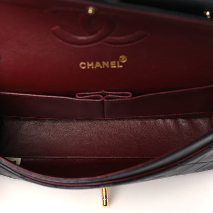 Chanel Lambskin Quilted Medium Double Flap Black 5 of 10