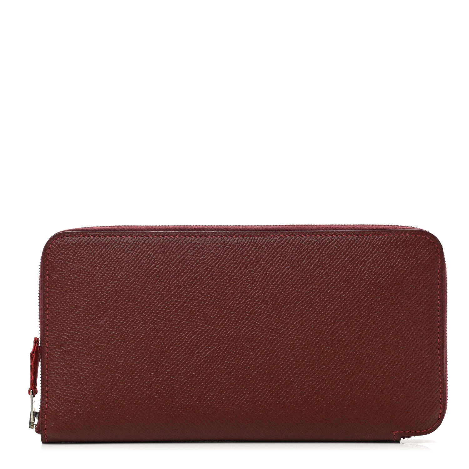 Hermes Epsom Silk'In Wallet Rouge Grenat Rose Eglantine 1 of 7