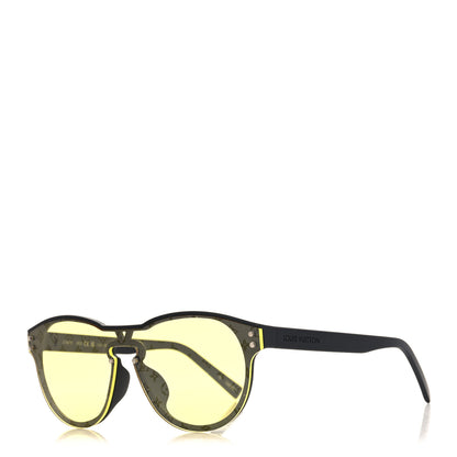 Louis Vuitton Monogram Waimea Sunglasses Z1887E Yellow 1 of 6