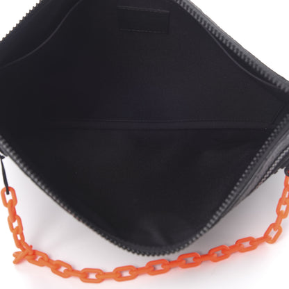 Louis Vuitton Taurillon Monogram Solar Ray A4 Pouch Black 5 of 7