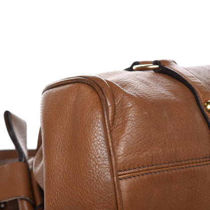 Miu Miu Vitello Medium Bow Bag Brown 8 of 12