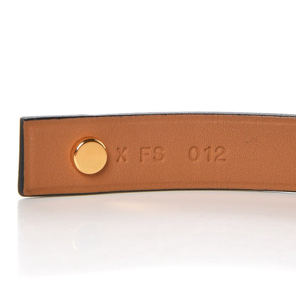 Hermes Swift Mini Dog Double Tour Bracelet T4 Black 4 of 7