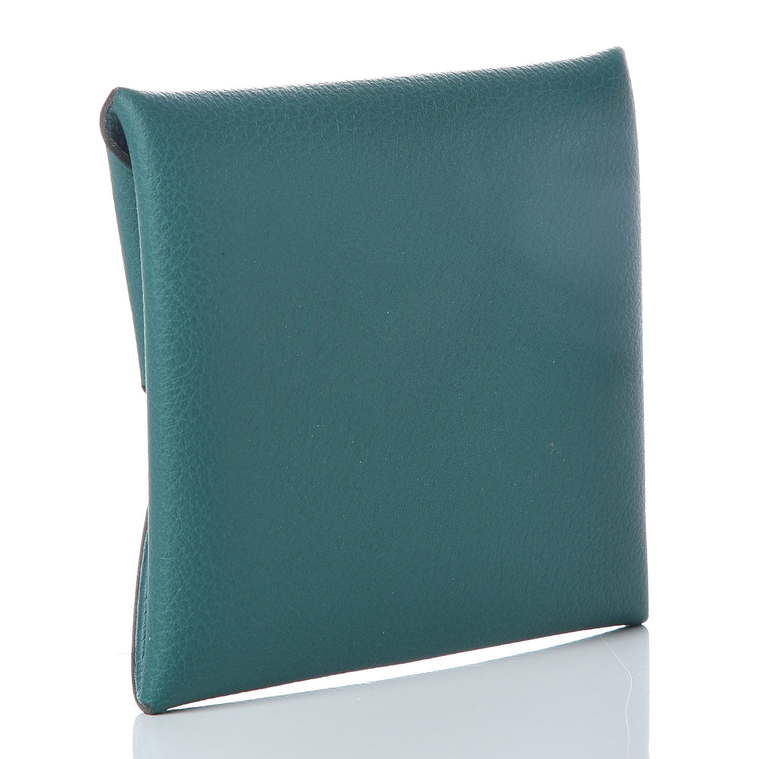 Hermes Evercolor Verso Bastia Coin Purse Malachite Bleu Atoll 3 of 8