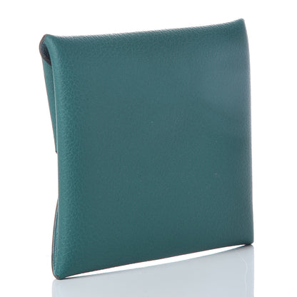 Hermes Evercolor Verso Bastia Coin Purse Malachite Bleu Atoll 3 of 8