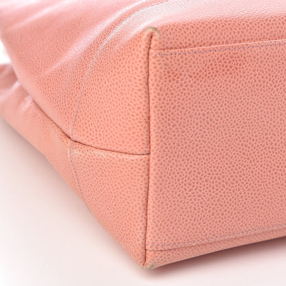 Chanel Caviar CC Shoulder Bag Pink 10 of 21