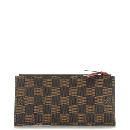 Louis Vuitton Damier Ebene Felicie Chain Wallet Zippered Insert 1 of 6