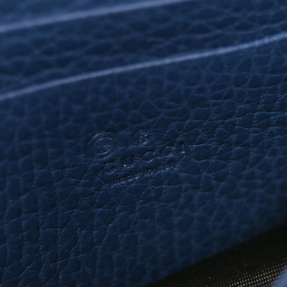 Gucci Dollar Calfskin Interlocking G Chain Wallet Caspian 6 of 11