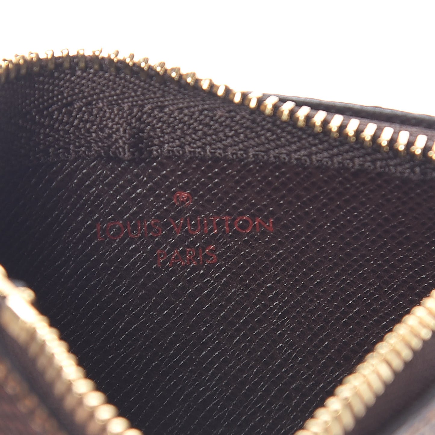 Damier Ebene Key Pouch