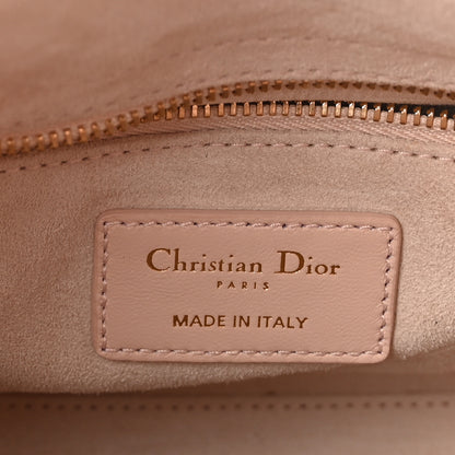 Christian Dior Lambskin Cannage Small My ABCDior Lady Dior Light Pink 6 of 9