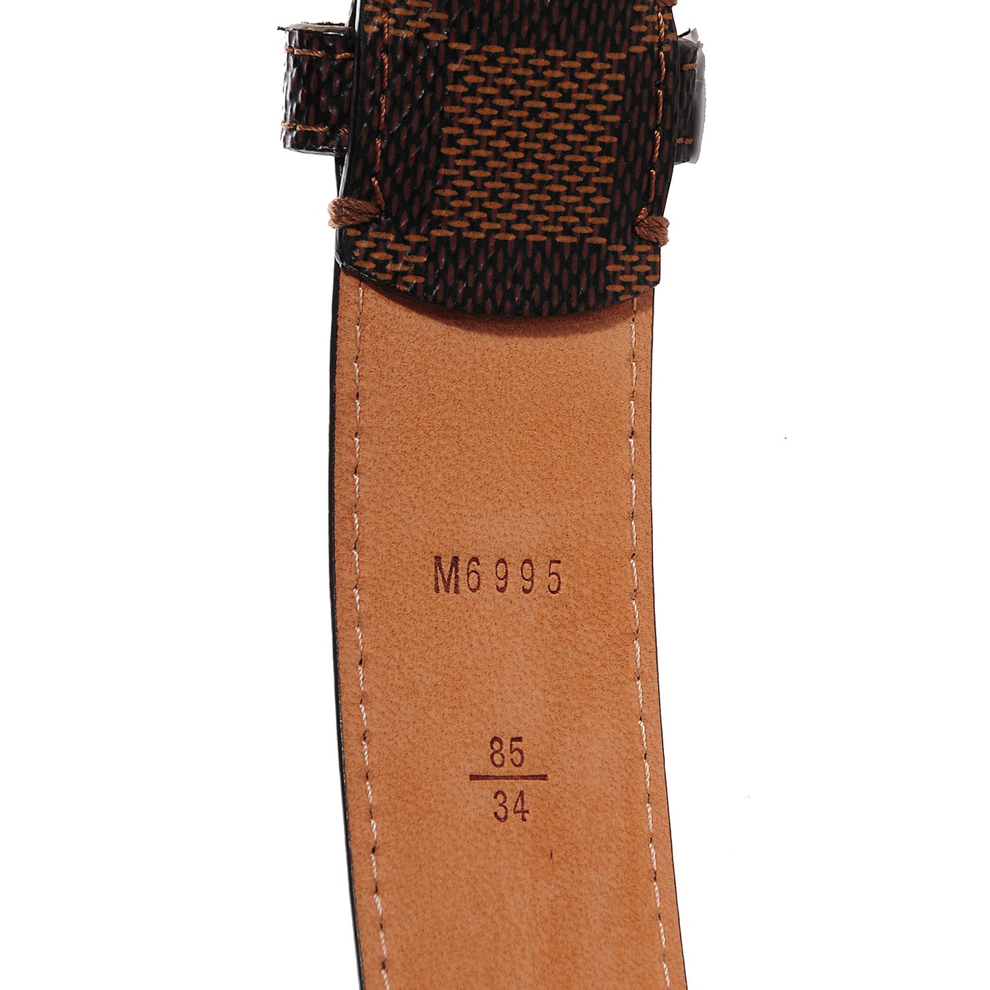 Damier Ebene Ellipse Belt 85 34