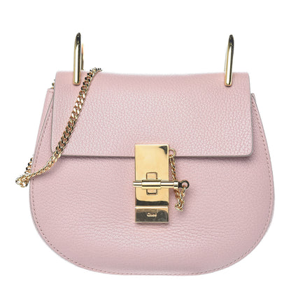 Chloe Grained Lambskin Mini Drew Shoulder Bag Ideal Blush 1 of 8