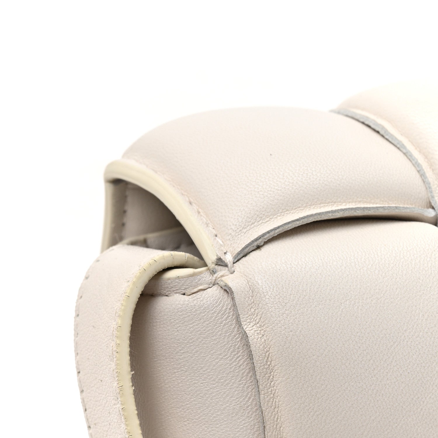 Bottega Veneta Nappa Maxi Intreccio Padded Cassette Crossbody Bag Chalk 13 of 13