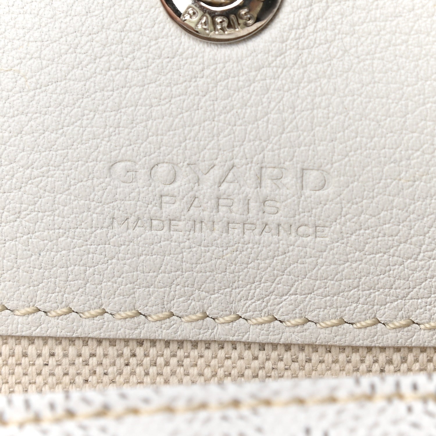 Goyard Goyardine Saint Louis PM White 8 of 8