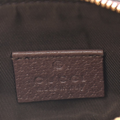 Gucci GG Supreme Monogram Web Ophidia Dome Key Pouch Beige New Acero 5 of 8