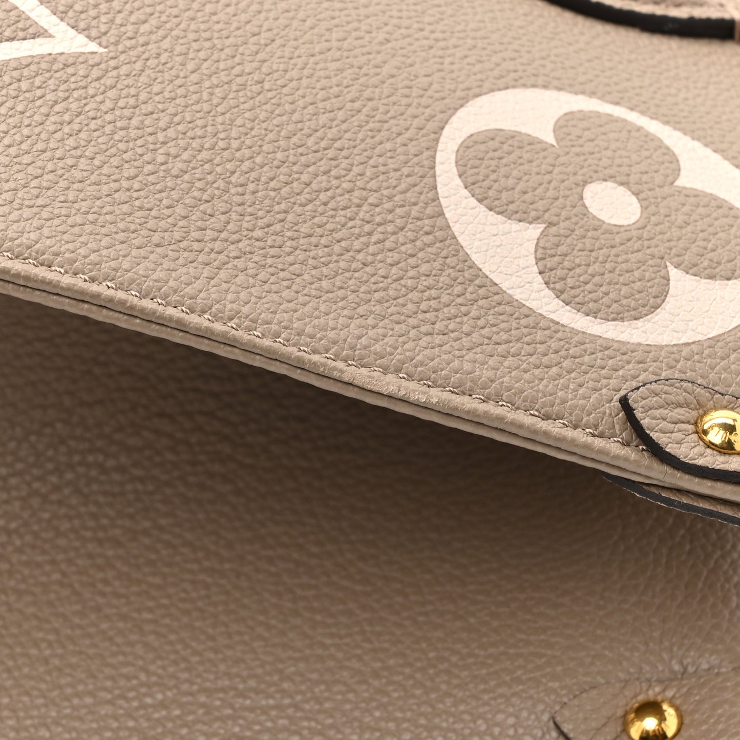 Empreinte Monogram Giant Onthego MM Tourterelle Creme