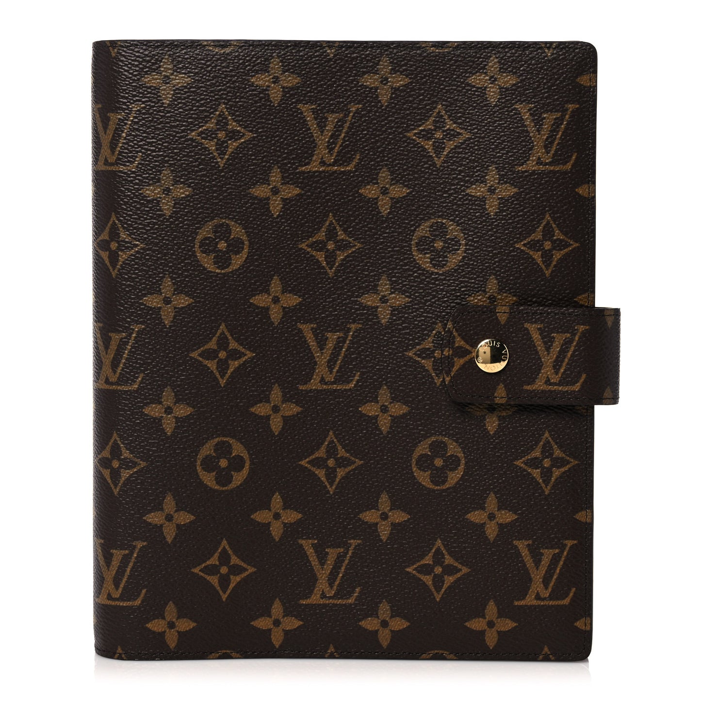 Monogram Large Ring Agenda Cover