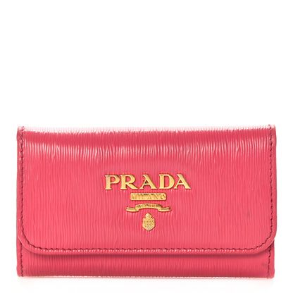 Prada Vitello Move 6 Key Holder Ibisco 1 of 8