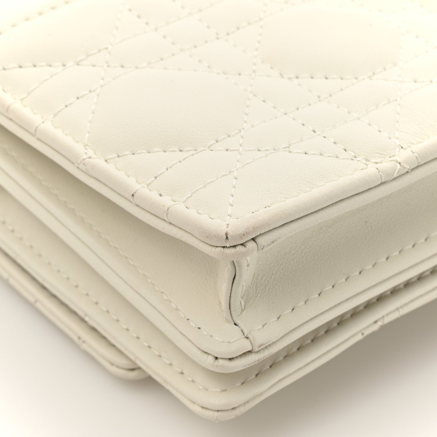 Christian Dior Lambskin Cannage Mini My Dior Bag Latte 15 of 17