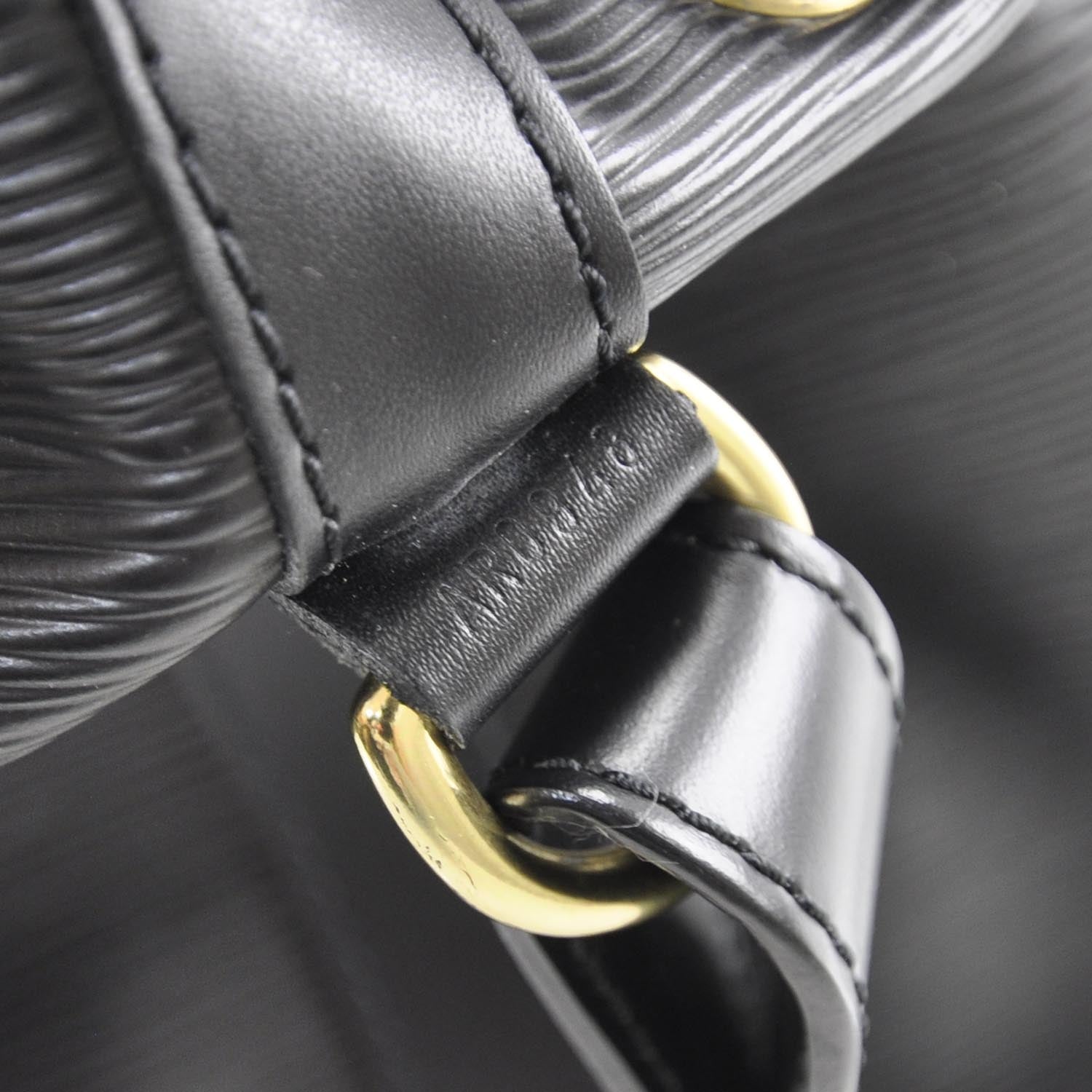 Louis Vuitton Epi Petit Noe Black 8 of 8