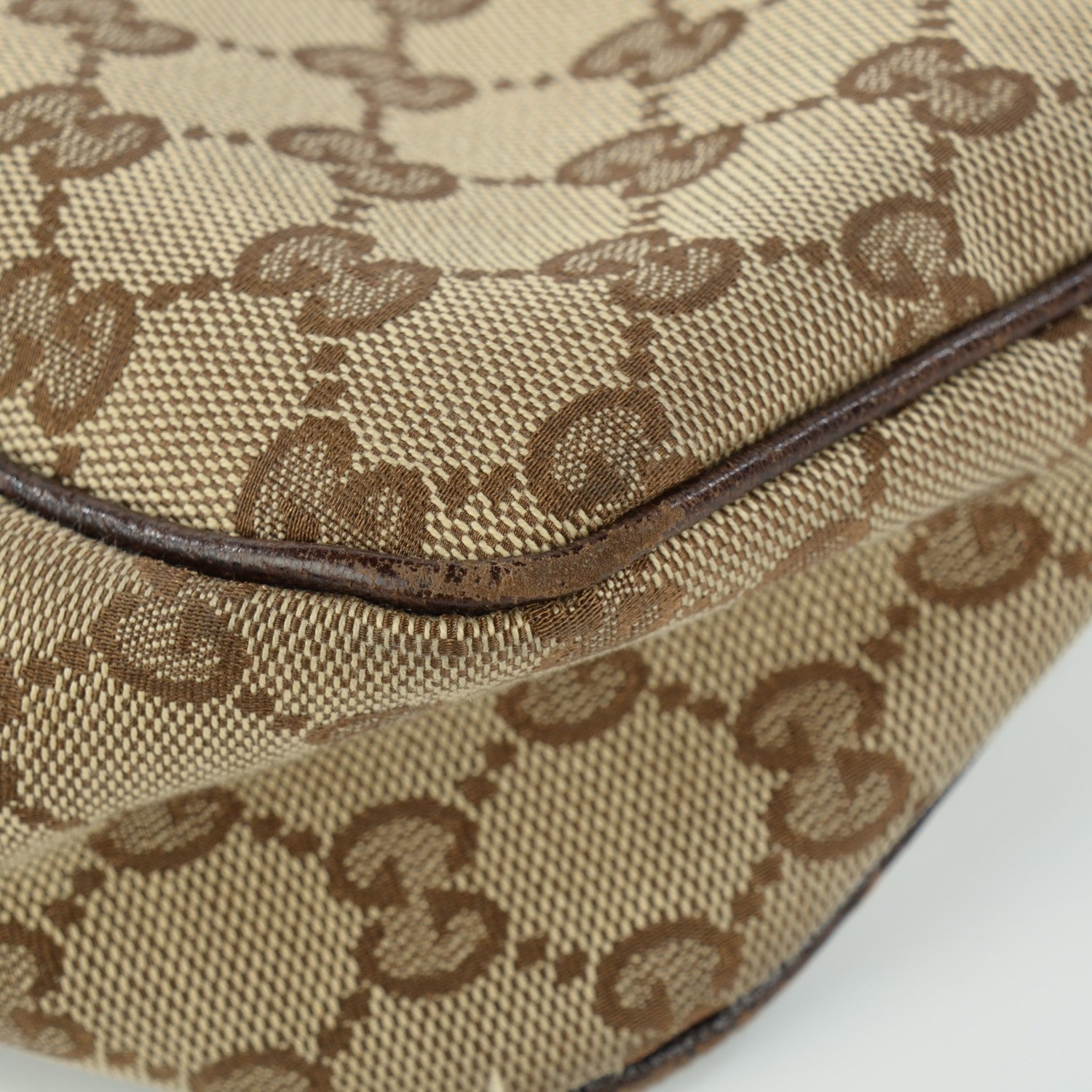 Gucci Monogram Medium Charmy Shoulder Bag Brown 3 of 14