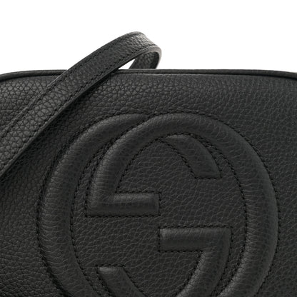 Gucci Pebbled Calfskin Small Soho Disco Bag Black 8 of 10