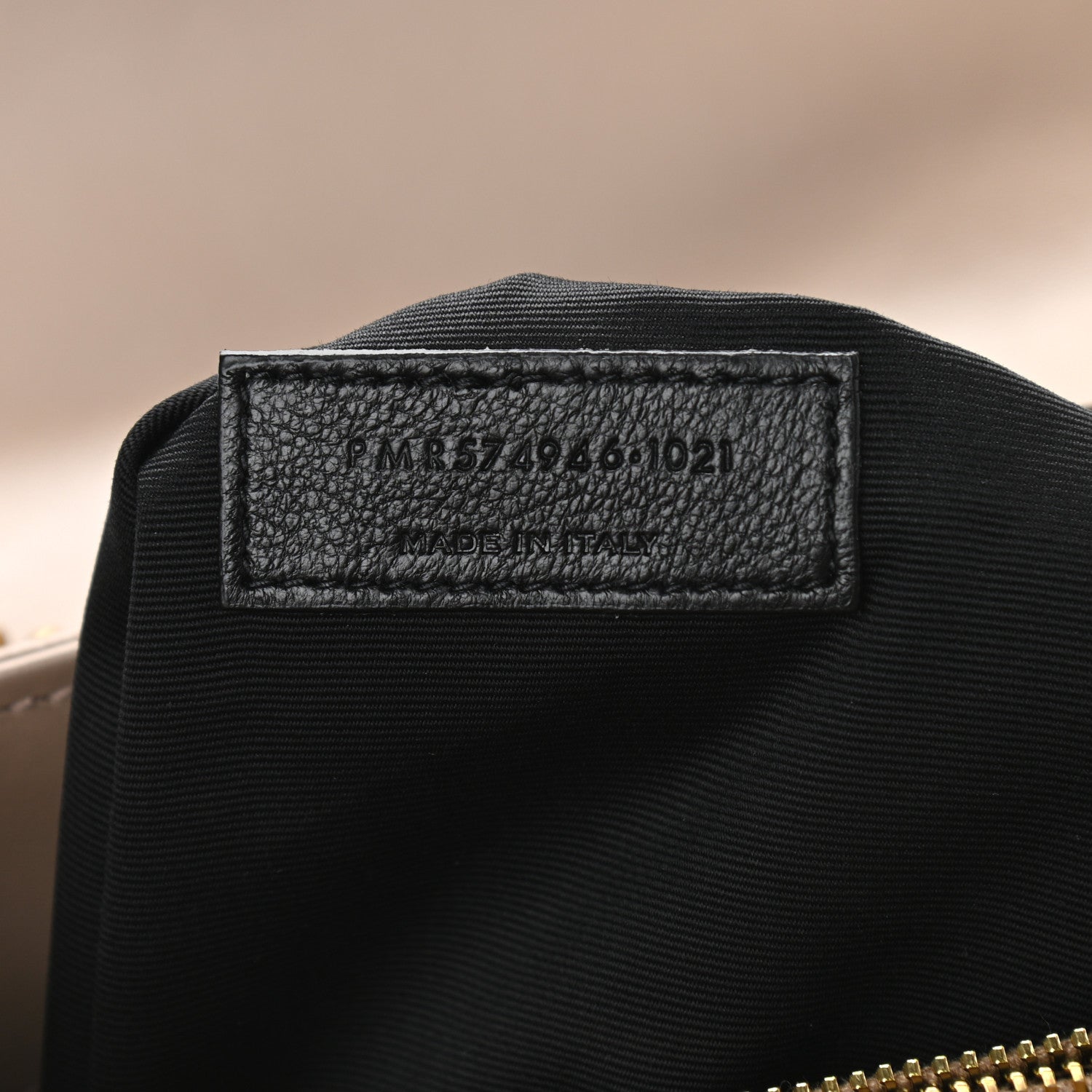 Saint Laurent Calfskin Y Quilted Monogram Medium Loulou Chain Satchel Dark Latte 6 of 9